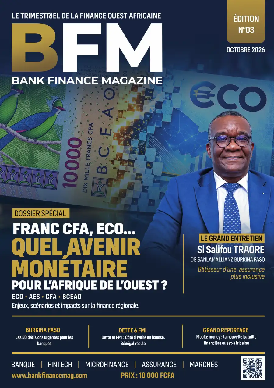 Couverture de Bank Finance Magazine, Édition N°03, Octobre 2026